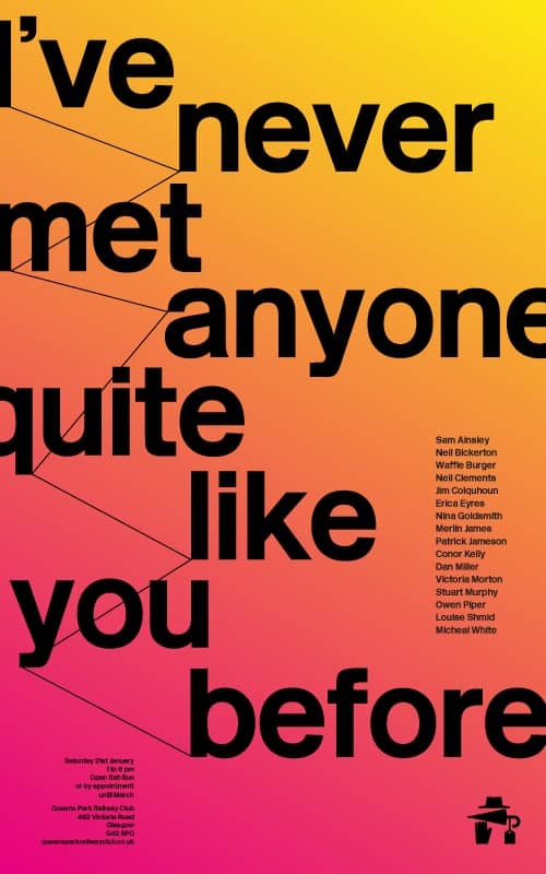 I've never met anyone quite like you before